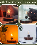 Levitating Bulb Lamp With Magnetic Floating Light For Home Office And Desk Decor A Totally Cool Tech Gadget Gift For Him And Her