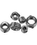 Six Pack Depth Stop Kit Stainless Steel Position Limiter Collars Fit Robotics Auto Screw Drive Shafts Guide Align Precision Tools For Pros Working On Projects Home Garages Easy Slide Install Reliable Gear Real Deal Every Day Buy Now Hot Fire Sale, 6-piece collar set