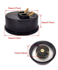 Dimensions of Carburetor Electric Choke Thermostat Cap Kit Replacement For 1400 1403 1406 1409 1901 1903 1906 1801 1806 Series