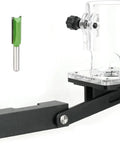 Heavy Duty Aluminum Router Base And Milling Table Insert Kicking Up Dust On Every Cabinet Job Fits Boards From Thirteen To Thirty Six Millimeters with tool