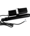 Ten Inch 12V DC Hydraulic Motor Electric Linear Actuator with black casing, designed for heavy duty torque in rugged DIY projects.