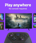 Wireless Controller Game-Ready For Amazon Luna Cloud Gaming Cross-Platform Play Across Windows Mac Fire TV displayed with games
