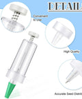 Mini Seed Dispenser And Hand Seeder Tool For Garden Planters No Fuss Sowing Precise Seed Spreader For Flowers Vegetables Fruit Trees
