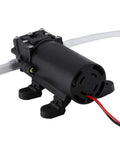 Heavy Duty 12V Auto Car Oil Extraction Pump Kit motor with clamps and tubes for fluid siphon transfer and scavenge.