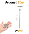20 Pack Marine Propeller Cotter Pins Pro Grade Stainless Steel Kit For Outboard Motors And Boat Prop Shafts With Puller