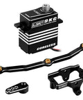 TRX4M Compatible All Metal 9Kg High Torque Servo Coreless Motor HV 4 8V With Mount Arm and Steering Link Set for 1 18 RC Crawler