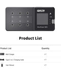 W63 FPV Drone Charger With Six Independent Ports, 3A Fast Charge, Discharge, Storage Modes, Dope IPS Display, Product List.