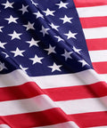 Fly Breeze 3x5 Foot American National Flag With Fade Proof Colors showing blue field and stars, ideal for outdoor display