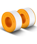 Plumber Teflon Tape 2 Pack For Pipe Joints, Leak Proof Sealant Tape With High Temperature Resistance on white background