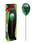 Green Soil Moisture Meter For Lawn And Garden Care, Accurate Hygrometer Sensor, Easy To Read, 10.23 Inch Probe with Box