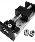 8 Inch Stroke SFU1605 Ball Screw Linear Stage With Dual Rail Motion Module for CNC Router 3D Printer and Laser Engraver Fits Nema 17 and Nema 23 Motors Quick Motor Swap High Precision Travel 200mm.