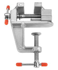 Rock Solid Mini Flat Pliers Bench Vise And Tabletop Clamp For Precision Woodwork Drill Press Vice Slick Aluminum Alloy Tool with adjustable jaws.
