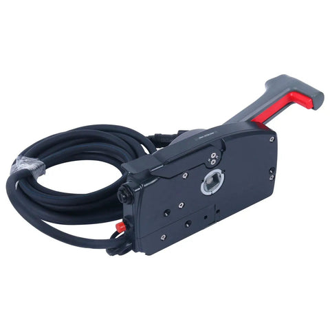 Side Mount Remote Control Box For Yamaha 10 Pins Outboard With Right Hand Operation, durable and weatherproof, side view