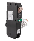 15 Amp Single Pole Arc Fault AFCI Circuit Breaker With Pigtail Neutral 120 240 Volt AC UL Listed 10kAIC For Home Panels DIY Friendly Install Superior Arc Fault Protection, side view