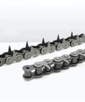 Top Grade 08b-1#45 Steel Tooth Drive Roller Chain Silent Transmission Link Just 1.5 Meters Long, showing two lengths.