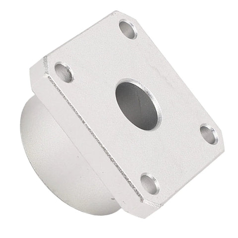 Adfaga square-flange linear bearing with 12mm bore, four mounting holes, GCr15 steel
