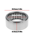 B-148 Needle Roller Bearing 22mm Inner Diameter, 28.5mm Outer Diameter, 12.5mm Width GCr15 Bearing Steel For Industrial Machinery Motors High Speed Low Noise Heavy Load Capacity Low Friction Durable, dimension view