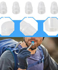 5 Pack Lead Free Silicone Bite Valves For Nathan Hydration Systems And Hydrapak Bladders BPA Free Nozzles Replacement Set
