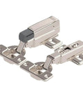 Soft Close Damper Hinges for Kitchen Cabinets and Drawers, Quiet Door Catches and Drawer Stops, Stainless Steel Clip-on Hardware