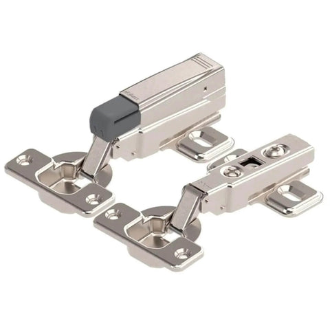 Soft Close Damper Hinges for Kitchen Cabinets and Drawers, Quiet Door Catches and Drawer Stops, Stainless Steel Clip-on Hardware