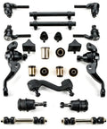 Rock Solid Front Steering Tie Rod End For Dodge Charger And Coronet 1965 To 1967 greasable tie rod ends and ball joint set components.