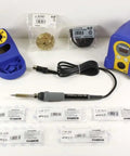 Pro Digital Soldering Station Kit with Chisel Tip Pack T18 D08 D12 D24 D32 S3, Adjustable Temperature, Digital Readout Display