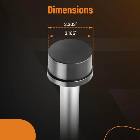 38 Inch Cam Bearing Installation and Removal Tool for Chevy GM LS Engines close-up showing dimensions 2.303 x 2.165 inches