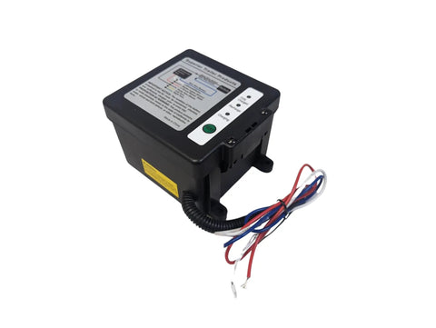 Side Load Trailer Breakaway Kit With 12V 5Ah Battery Built In Charger LED Charge Indicator Battery Box And Wiring For Electric Trailer Brakes Plug And Play Easy Install DOT Requirements, black box with wiring