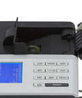 New 2024 Mixed Denomination Money Counter And Counterfeit Detector For Eight Currencies Reads Any Orientation Totals Value And Per Denomination Counts Fast And Accurate Cash Machine For Banks And Biz with LCD display