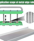 Built Tough Sheet Metal Bender For Roof Edges And Drip Edge Tool with adjustable folding mechanism and metal edge application