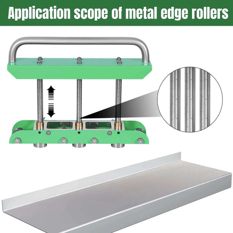 Built Tough Sheet Metal Bender For Roof Edges And Drip Edge Tool with adjustable folding mechanism and metal edge application