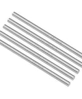 uxcell round steel rods, 5.1 mm diameter, 100 mm length, set of 5 HSS lathe bars
