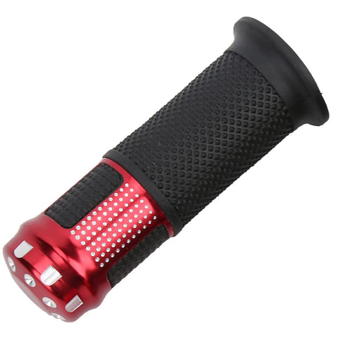 48V 500W Brushed Speed Controller With Throttle Grip For Universal Motors In Electric Vehicles Like E Tricycles Scooters And Mobility Aids With Aluminum Heat Dissipation Shell, red grip