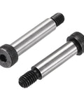 Straight Up Hardcore Alloy Steel Hex Socket Head Shoulder Bolts 1-3/4 X 3/8 Inch Stripper Fasteners 5/16-18 Thread showing two precision bolts.