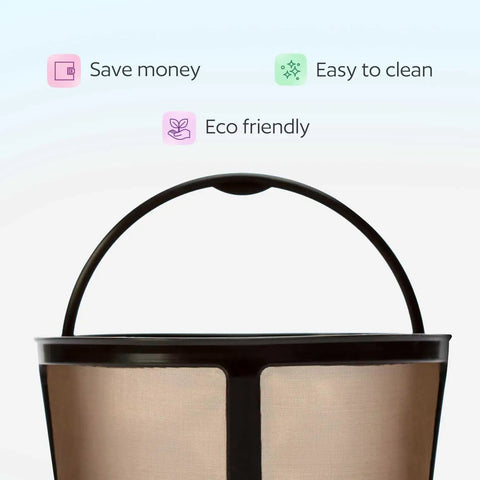 Reusable Carafe Basket Coffee Filter For K-Duo Brewers Hot And Iced Gen 2 with eco-friendly and money-saving benefits