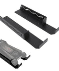 Heavy Duty Floor Jack Stand Rack Wall Mount For Garage Organization And Trolley Jack Holder Storage Bracket In High Strength Steel