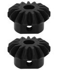 Two Pack Table Saw Bevel Gear 2610015042 Replacement For GTS 10 J And GTS 1031 Saws Durable Black Plastic Construction