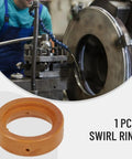 Plasma Cutter Electrode Tips Cups Consumables Kit For 95136 Plasma Cutting Machine Replacement Parts Swirl Ring Included