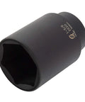 One Half Inch Drive Deep Reach Impact Socket One And Five Eighths Inch Size Heavy Duty CRMO Steel Radius Corner Design