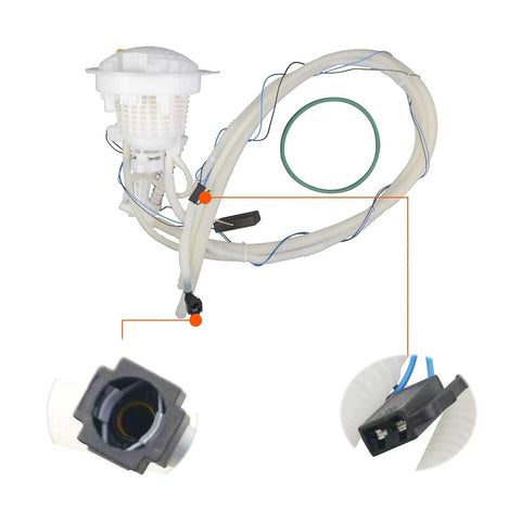 Beefed Up Fuel Pump With Sending Unit Assembly Replacement For Dodge Challenger Charger Magnum Chrysler 300 3 5L 5 7L 6 1L 6 4L OE 5136023AE 32301927R 28862781R E7264A Fits V6 V8 Cars