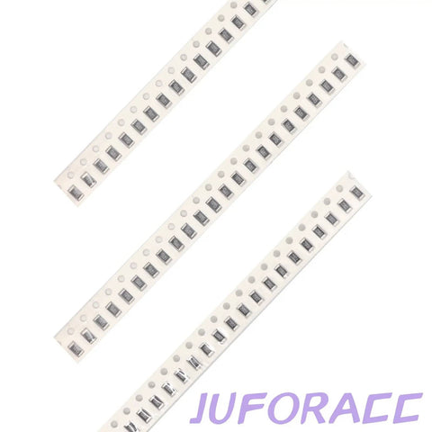 Massive 1500 Pack 1206 SMD Resistor Kit With 60 Values From Zero Ohm To One Point Five Thousand Ohm Thick Film shown in reels