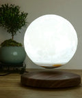 Levitating Moon Light With Magnetic Base And Remote Control Dope Floating 3D Moon Lamp Spins In 3 Color Modes Modern Room Decor