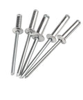 Heavy Duty Dome Head Blind Rivets Kit For Metal And Aluminum Pop Rivets Set For Furniture Caravans Trailers Windows Waterproof Seal High Strength