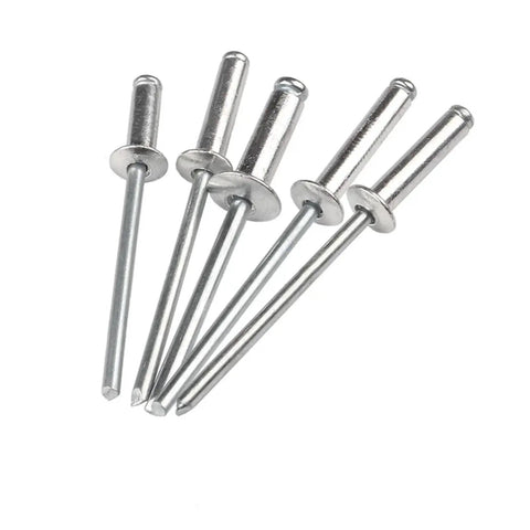 Heavy Duty Dome Head Blind Rivets Kit For Metal And Aluminum Pop Rivets Set For Furniture Caravans Trailers Windows Waterproof Seal High Strength
