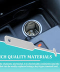 Car Cigarette Lighter Socket Replacement Kit With Removal Tool Vehicle Power Outlet Adapter for auto lighter plugs shown in use.