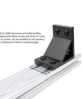 14 Pack 2040 Aluminum Extrusion Corner Brackets 90 Degree Right Angle L Connectors on 2040 profile