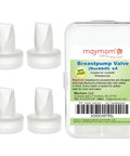 Duckbill Valve Replacement 4 Pack For Ameda Mya Joy And Purely Yours And Lansinoh Double Electric Pumps BPA Free