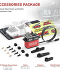 Accessories for Beefy 32 Kg Cm Waterproof RC Steering Servo with metal gears and aluminum case