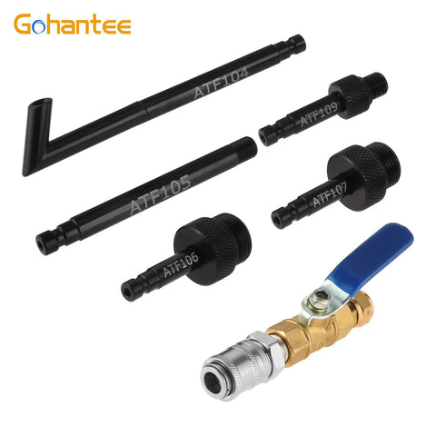 DIY Automatic Transmission Fluid Filler Kit With Metal Dispenser And Shut Off Valve For 09G 01J 722.9 CVT DSG ATF Transmissions