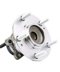 Front view of Rear Wheel Hub Bearing Assembly For 2010 To 2013 Kia Forte Koup Forte5 5 Lug Rear Left Or Right Side High Quality OE Grade ISO Certified Replacement Direct Fit.